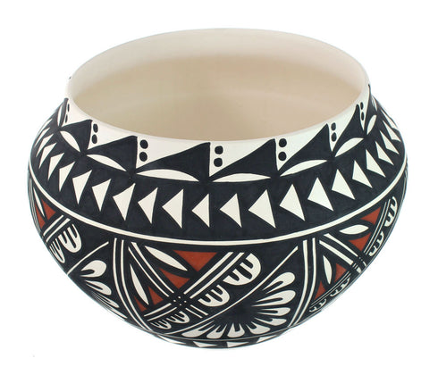 Native American Hand Crafted Acoma Pottery By Artist L. Vallo NN20017